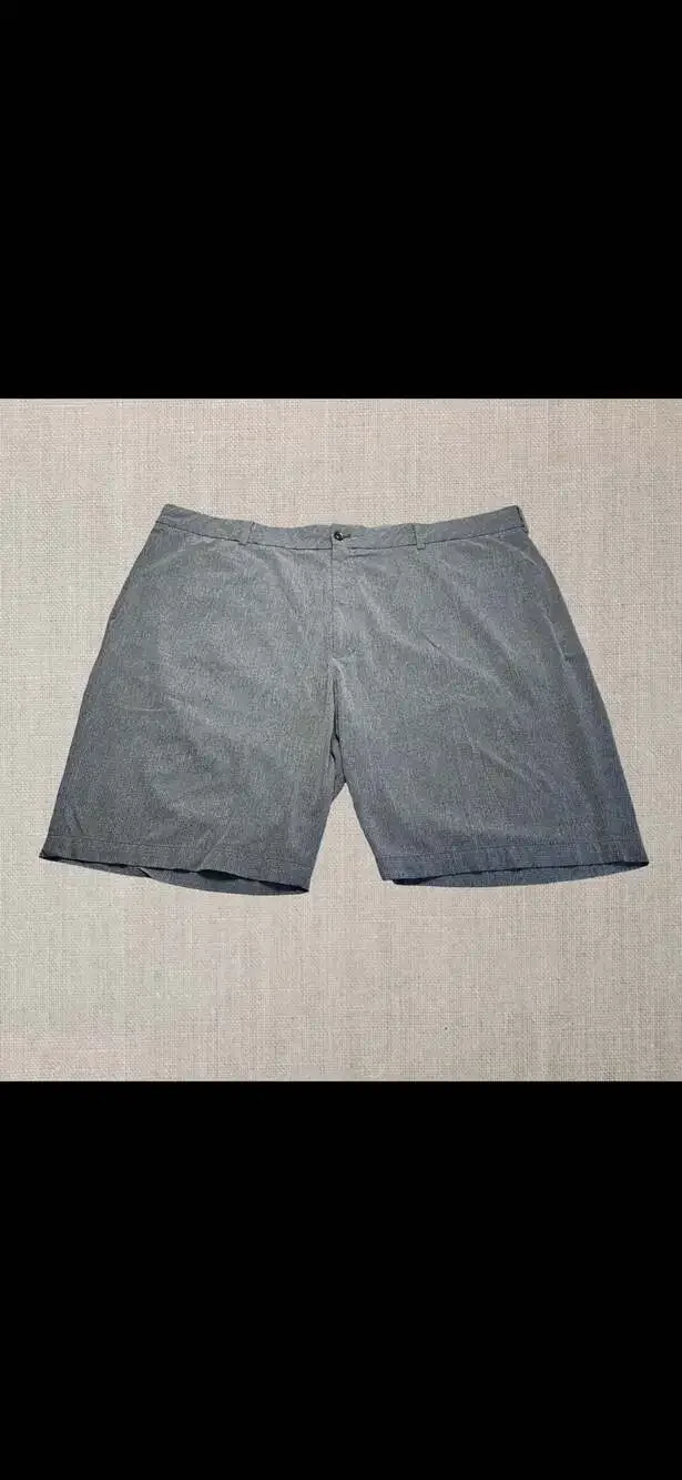 Walter Hagen 11 Majors Men’s Performance Golf Shorts Gray 46 Stretch Flat Front